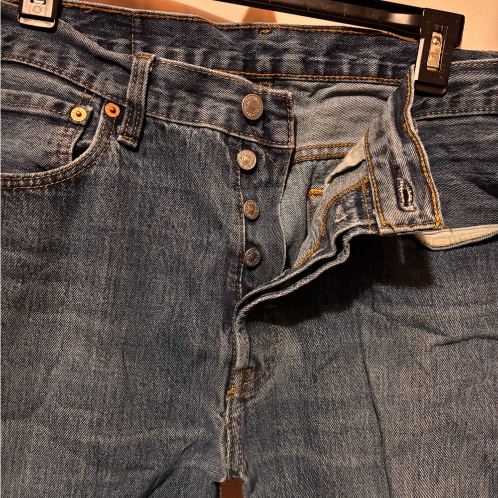 Levi’s 501 Vintage Straight Jeans * Natural Fade * True Lived-In Wear